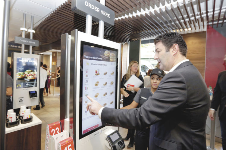 McDonald’s tests  mobile ordering